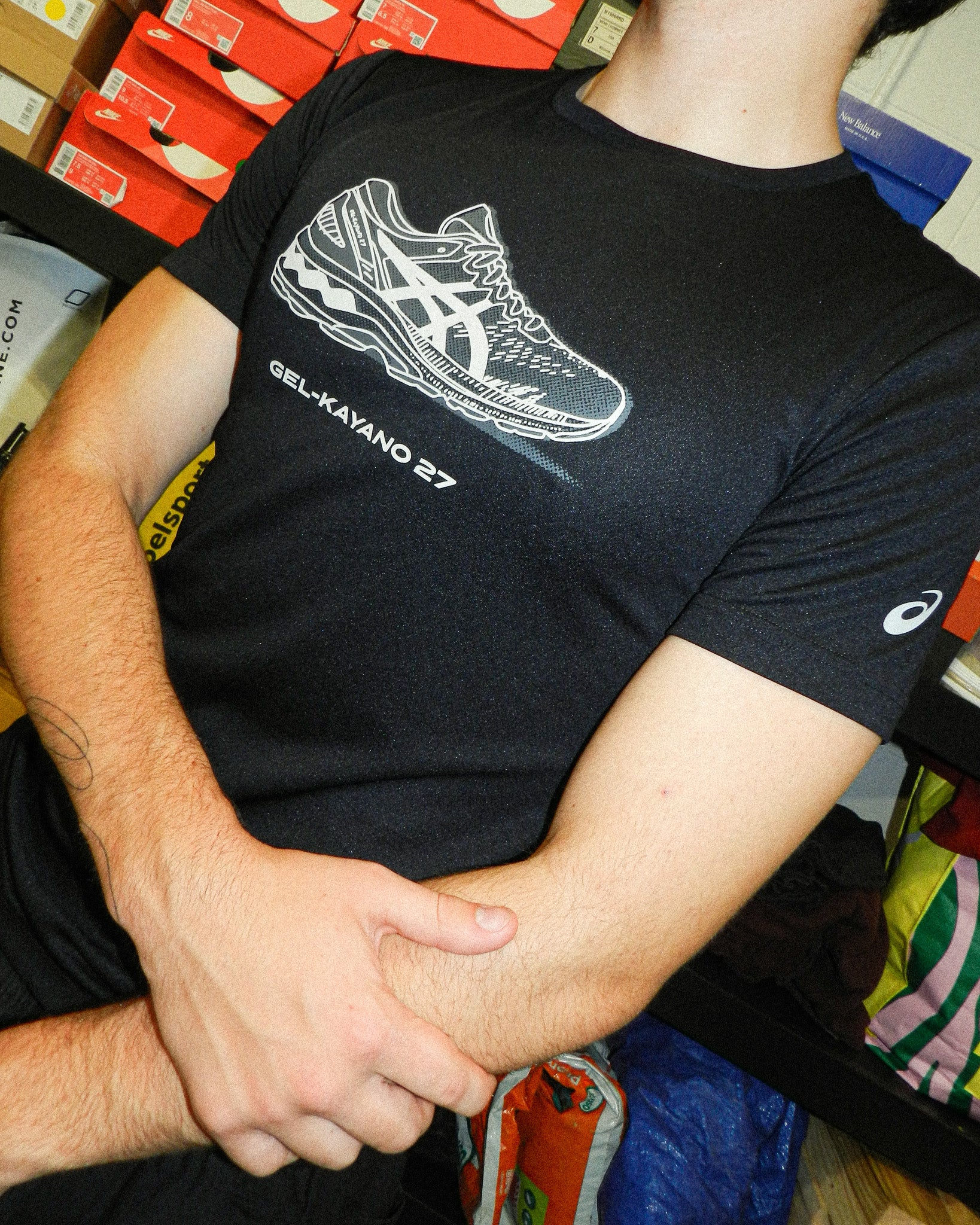 2020 ASICS GEL-KAYANO 27 ATHLETIC TEE - S/M