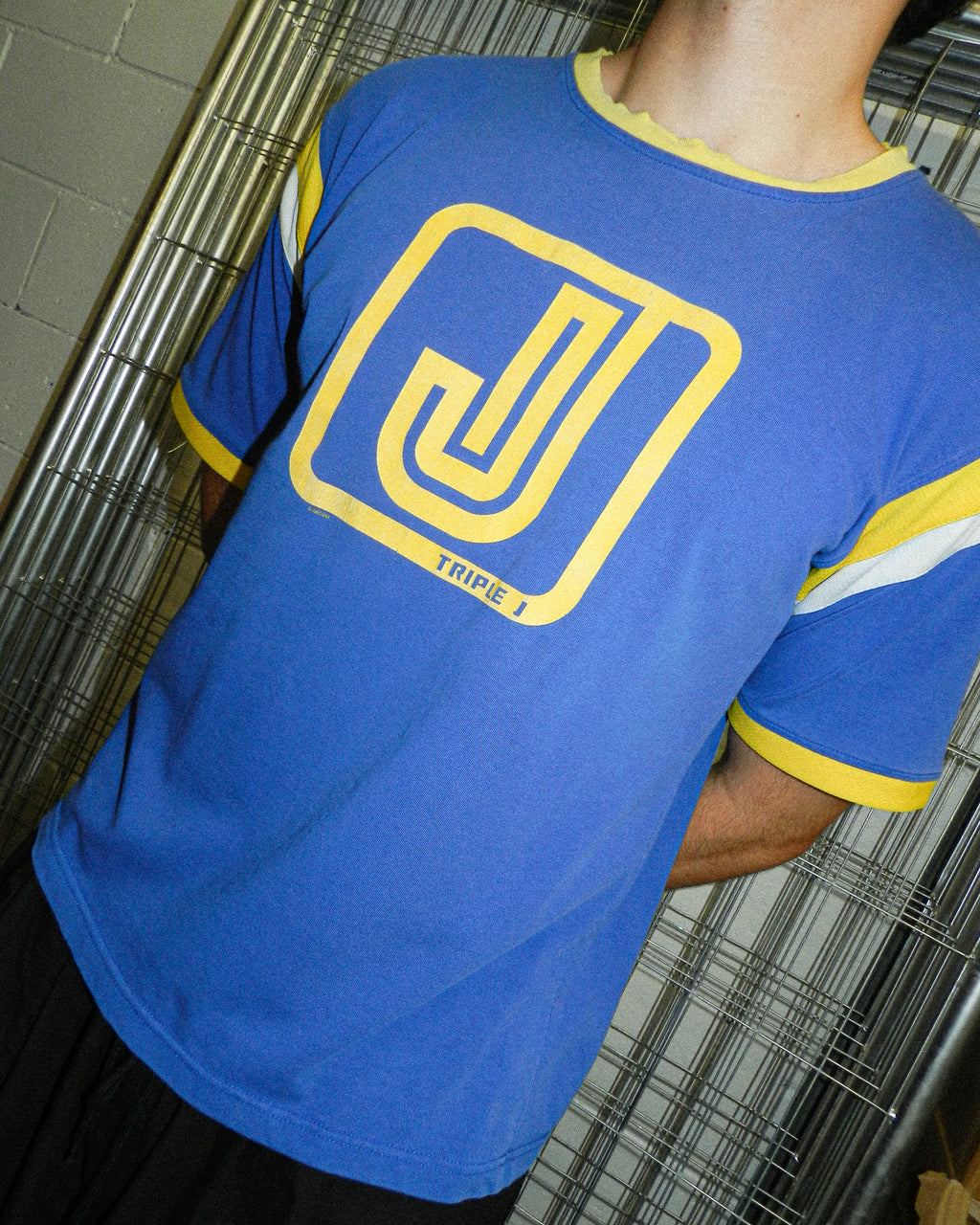 2001 TRIPLE J TRI-TONE TEE - M
