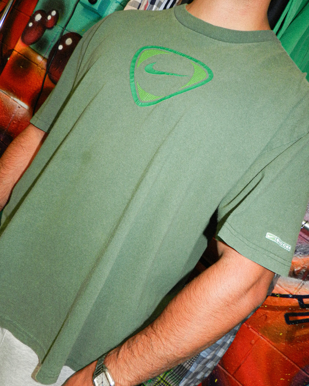 2000'S NIKE T90 FOOTBALL TEE - L/XL