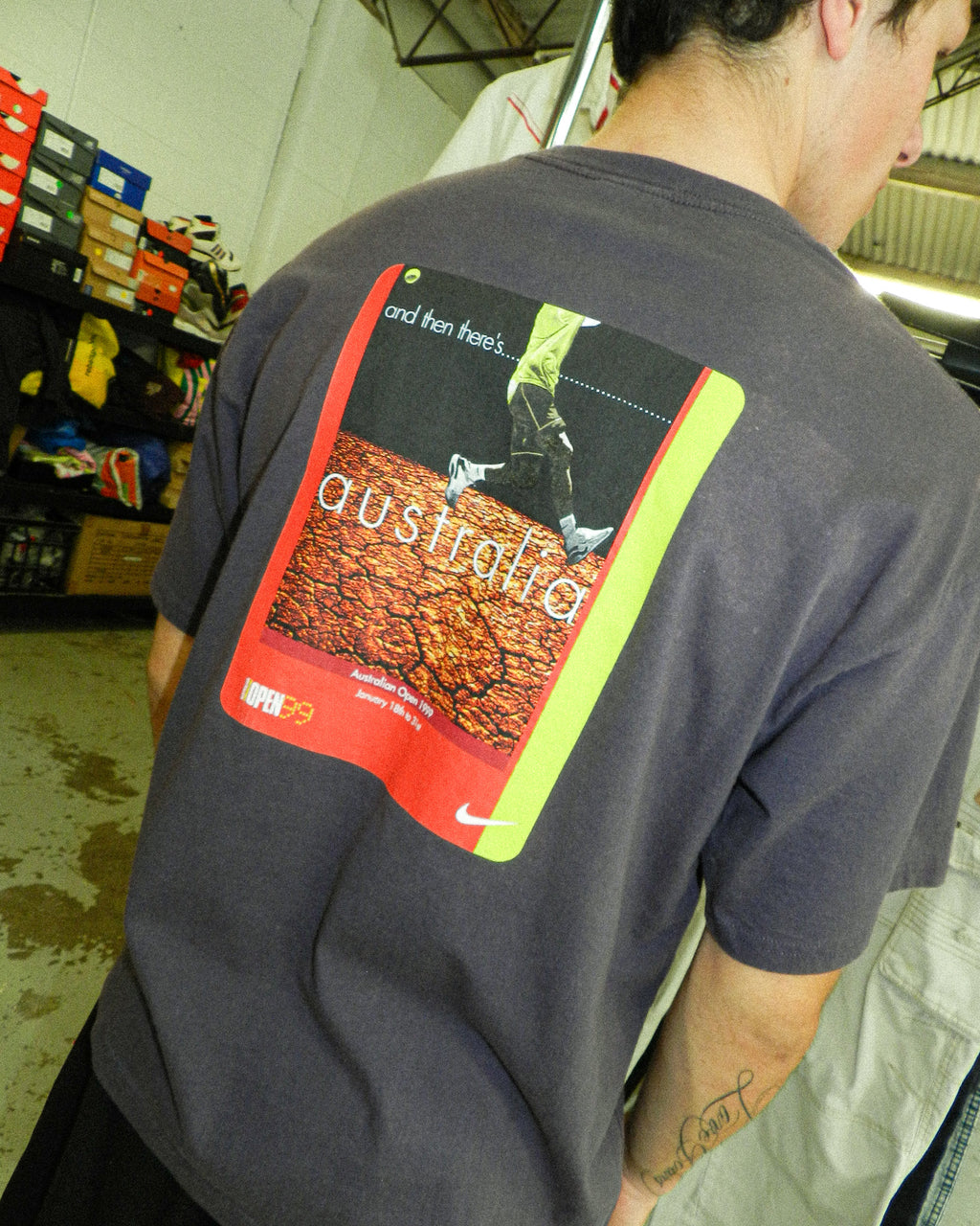 1999 NIKE AUSTRALIAN OPEN TEE - L