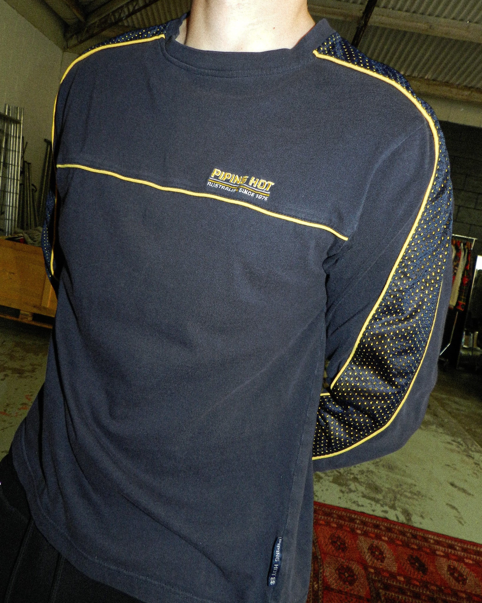 2000'S PIPING HOT PIPING LONG SLEEVE - M