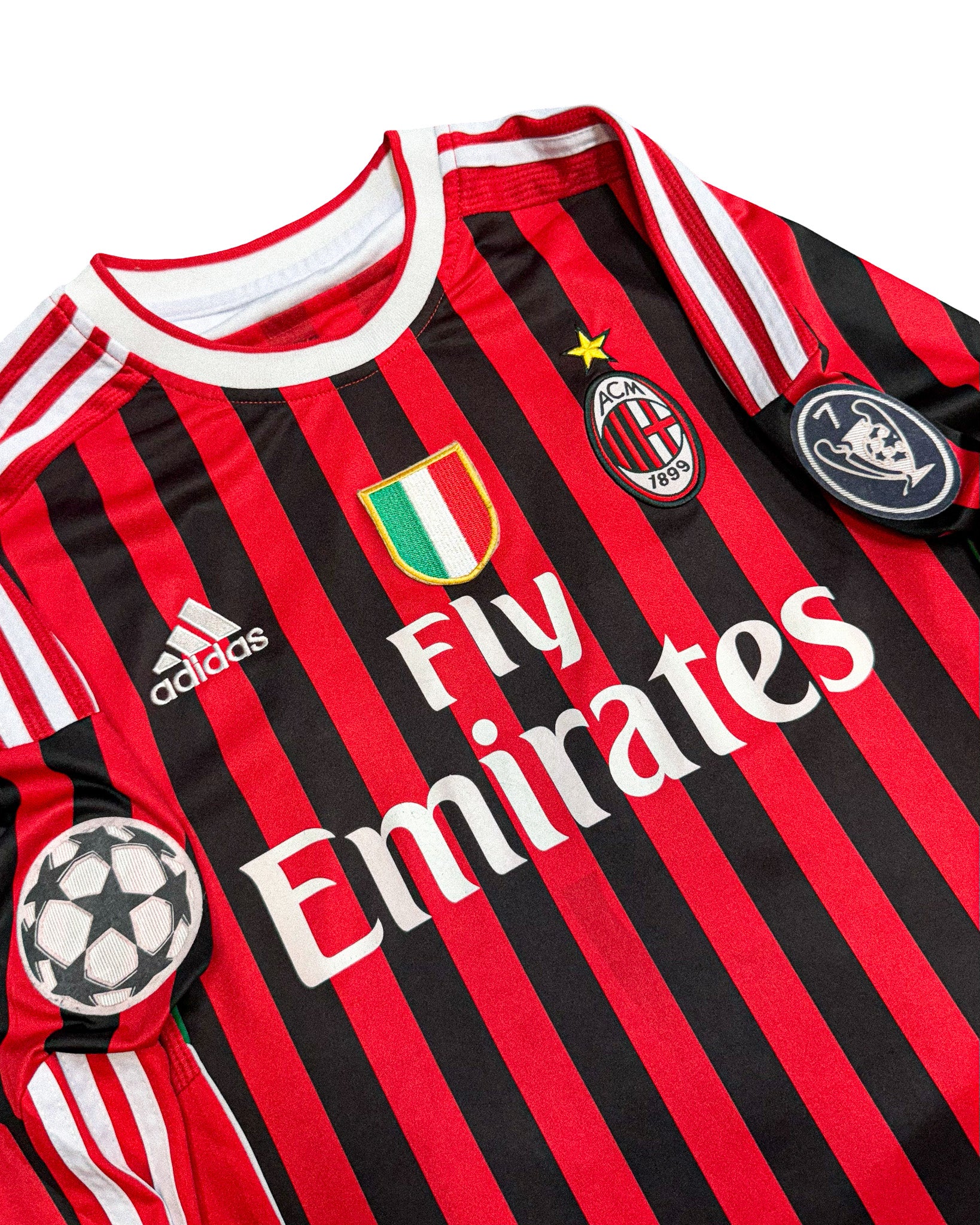 2012 ADIDAS AC MILAN ‘KEVIN-PRINCE BOATENG’ JERSEY - M