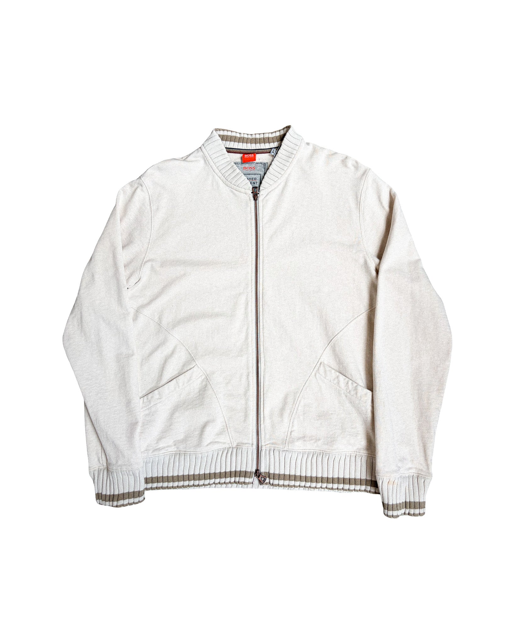 2000'S HUGO BOSS DOUBLE ZIP JACKET - M/L