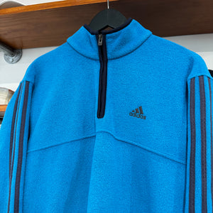 2002 ADIDAS FLEECE 1/4 ZIP - M