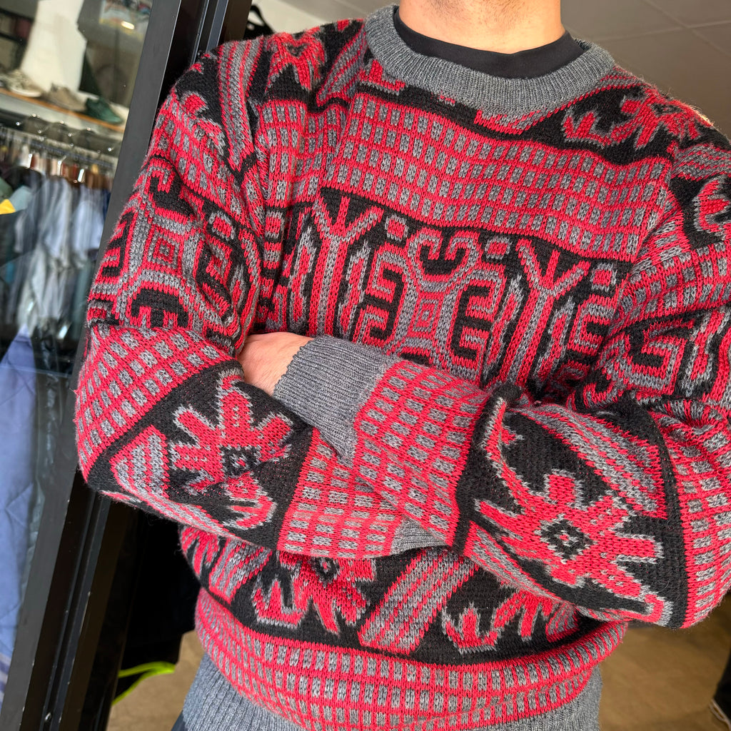 1990'S MARK ELLIOT KNIT SWEATER  - L