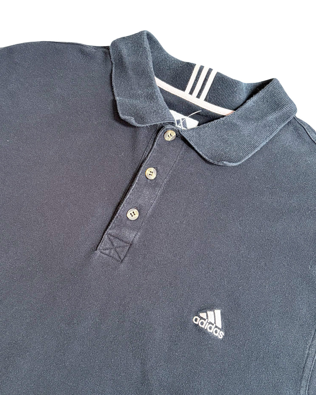 2003 ADIDAS LONG SLEEVE EMBROIDERED RUGBY SHIRT - L/XL