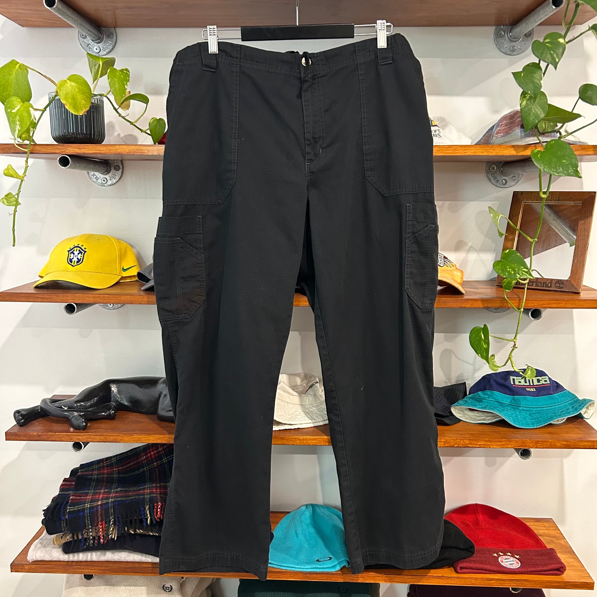 2000'S CARHARTT CARGO CANVAS PANT - 36