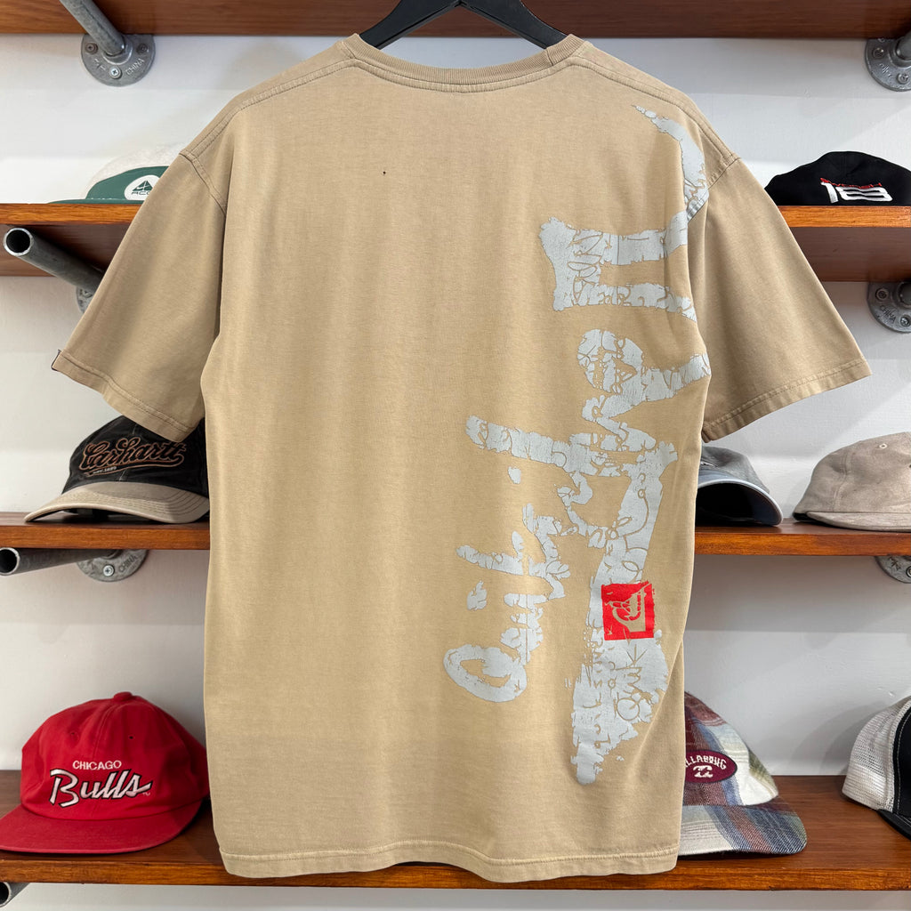 2000'S QUIKSILVER DOUBLE GRAPHIC TEE - M/L