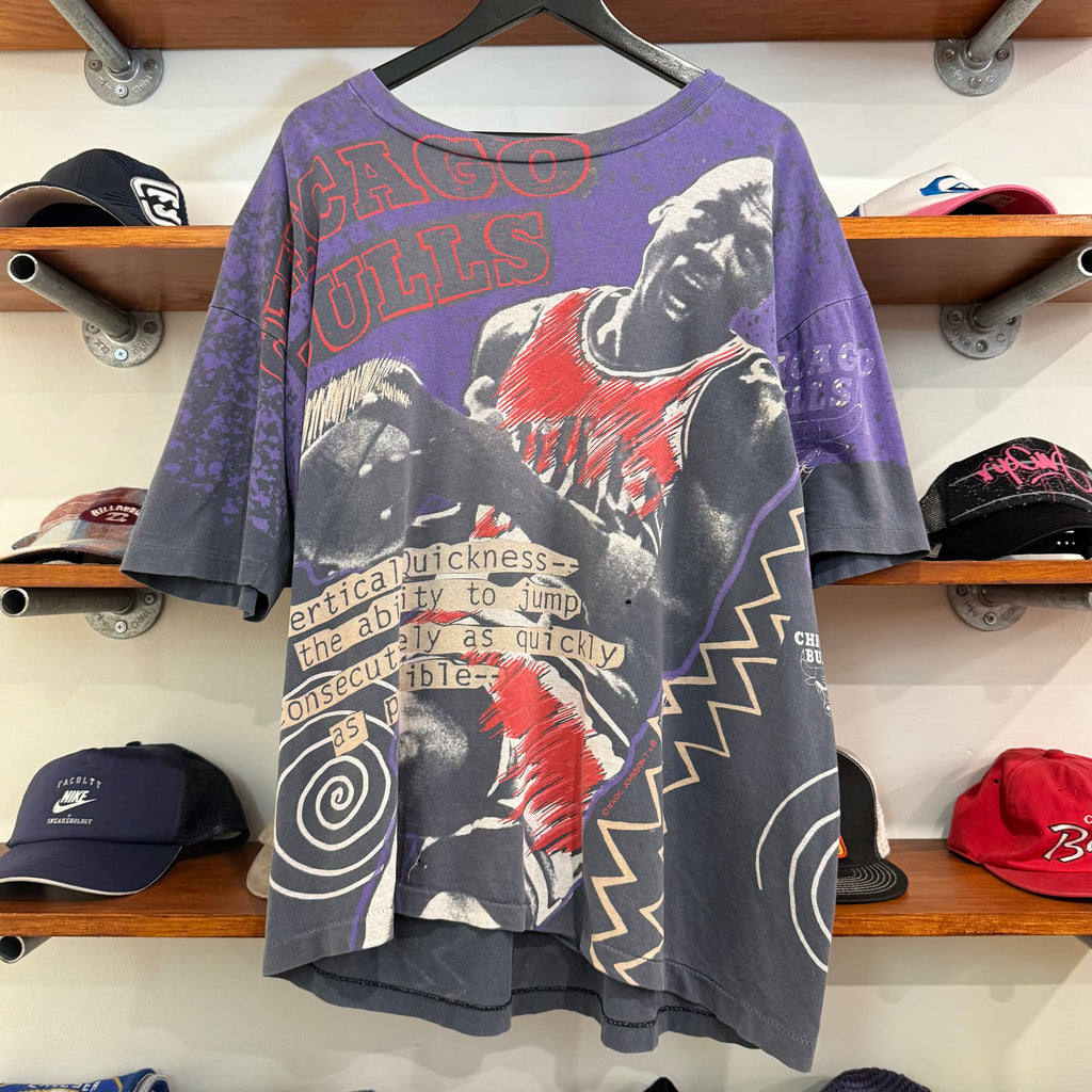 1990'S MAGIC JOHNSON 'MICHAEL JORDAN A.O.P TEE - XL