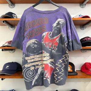 1990'S MAGIC JOHNSON 'MICHAEL JORDAN A.O.P TEE - XL