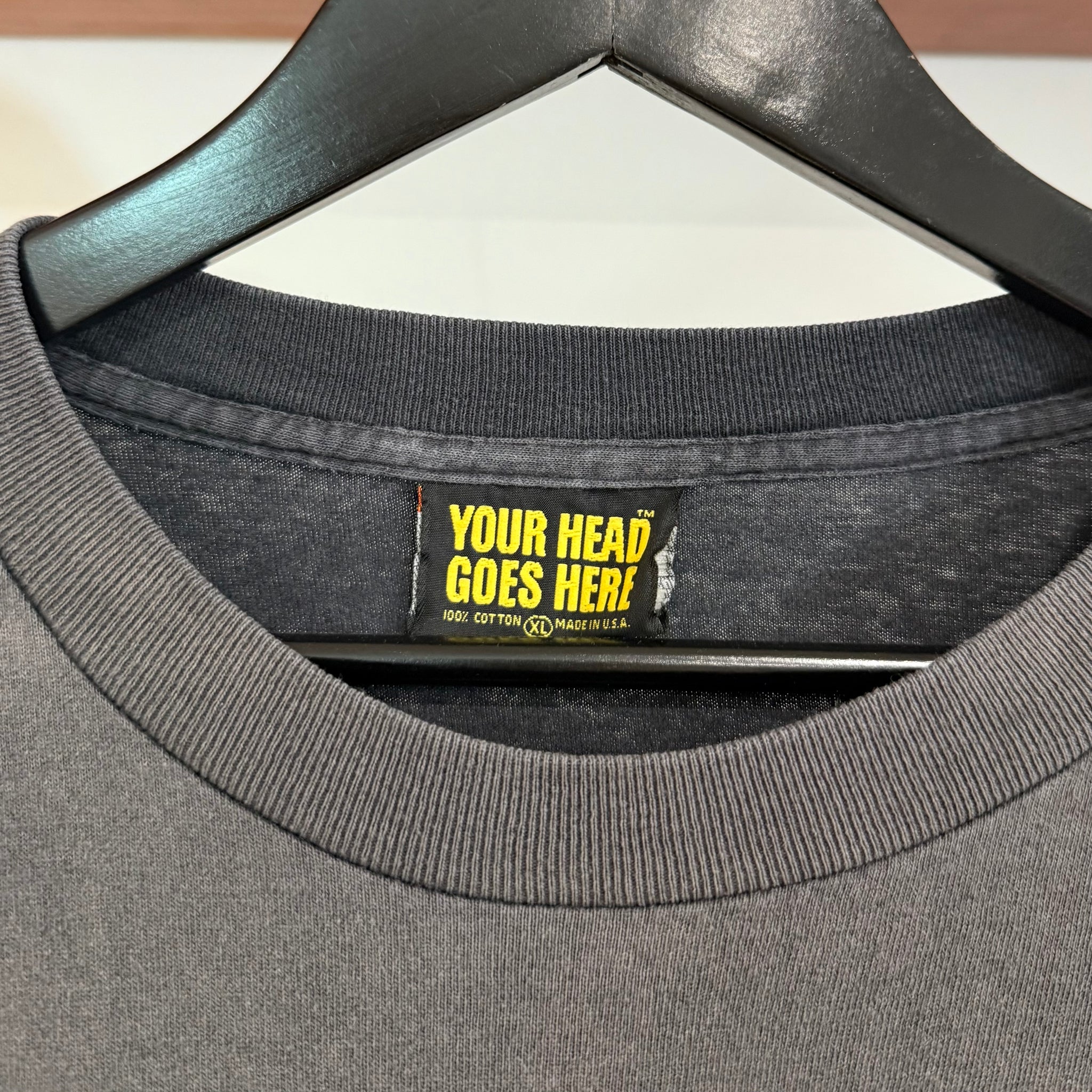 1990'S FRED BABB 'BREAK THE RULES' ART TEE - L/XL