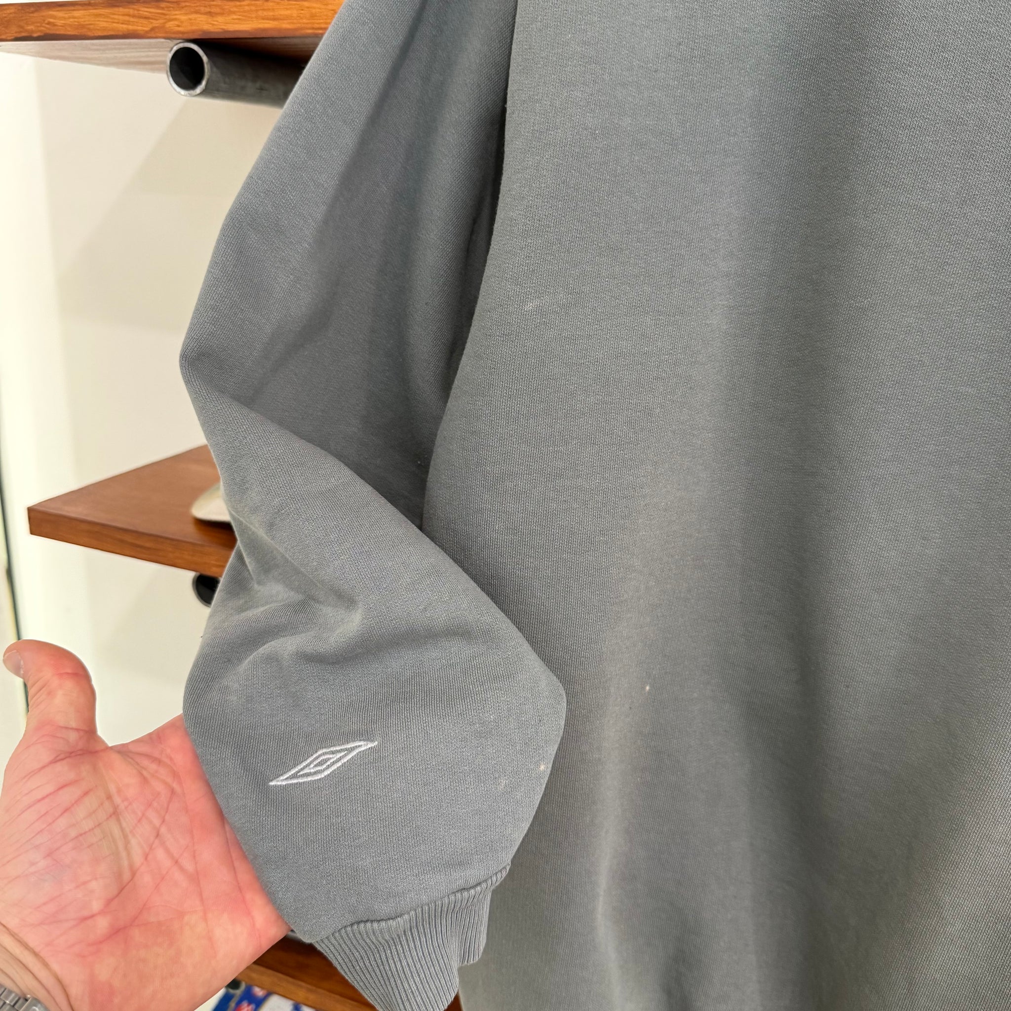 2000'S UMBRO EMBROIDERED SWEATSHIRT - M