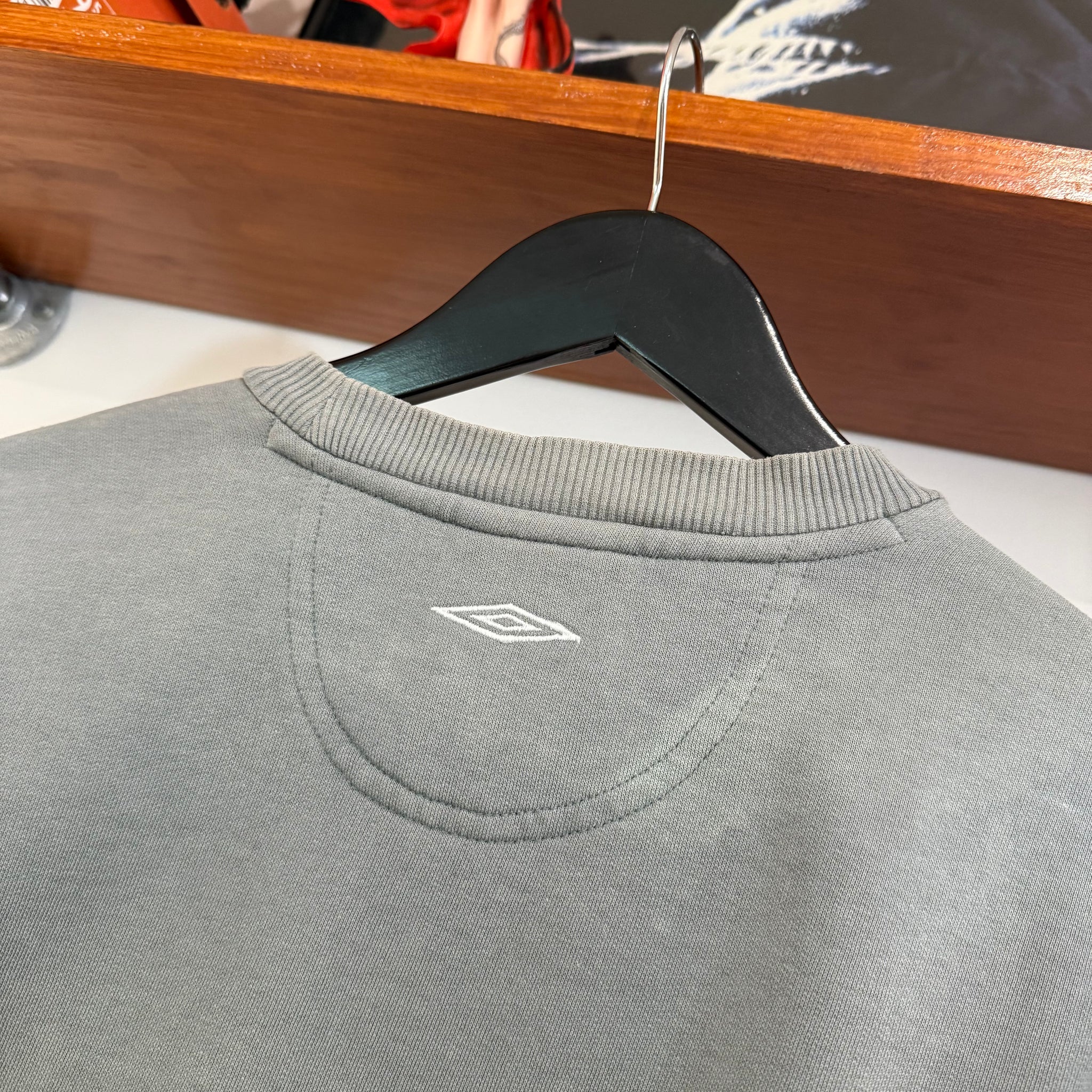 2000'S UMBRO EMBROIDERED SWEATSHIRT - M