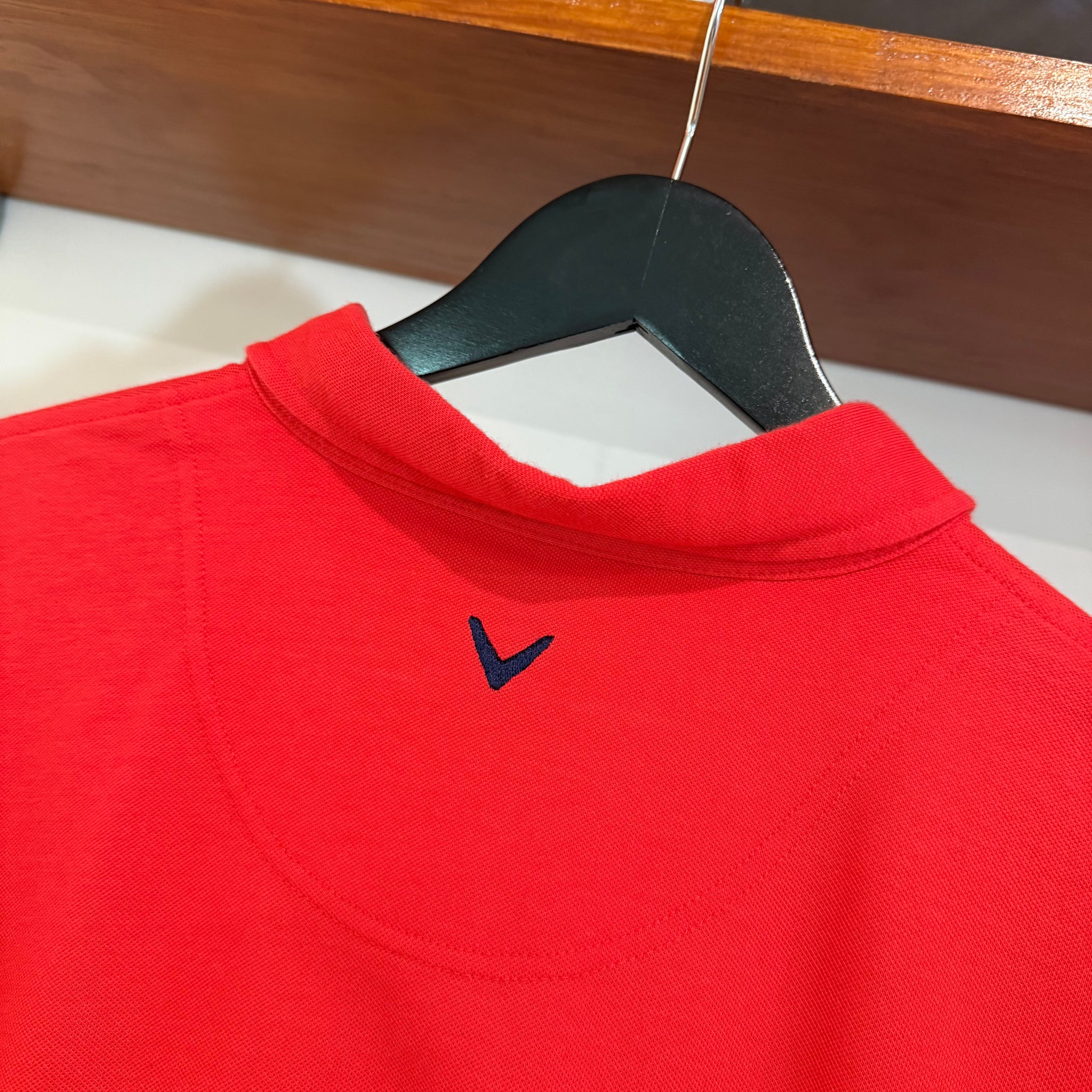 2010'S CALLWAY GOLF 'Le GOLF De PARIS' LONG SLEEVE POLO SHIRT - M/L