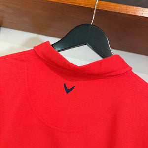 2010'S CALLWAY GOLF 'Le GOLF De PARIS' LONG SLEEVE POLO SHIRT - M/L
