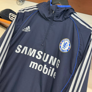 2006 ADIDAS FOOTBALL CHELSEA FC 1/4 ZIP JACKET - L