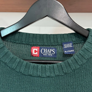 2000'S RL CHAPS KNITTED SWEATER - L