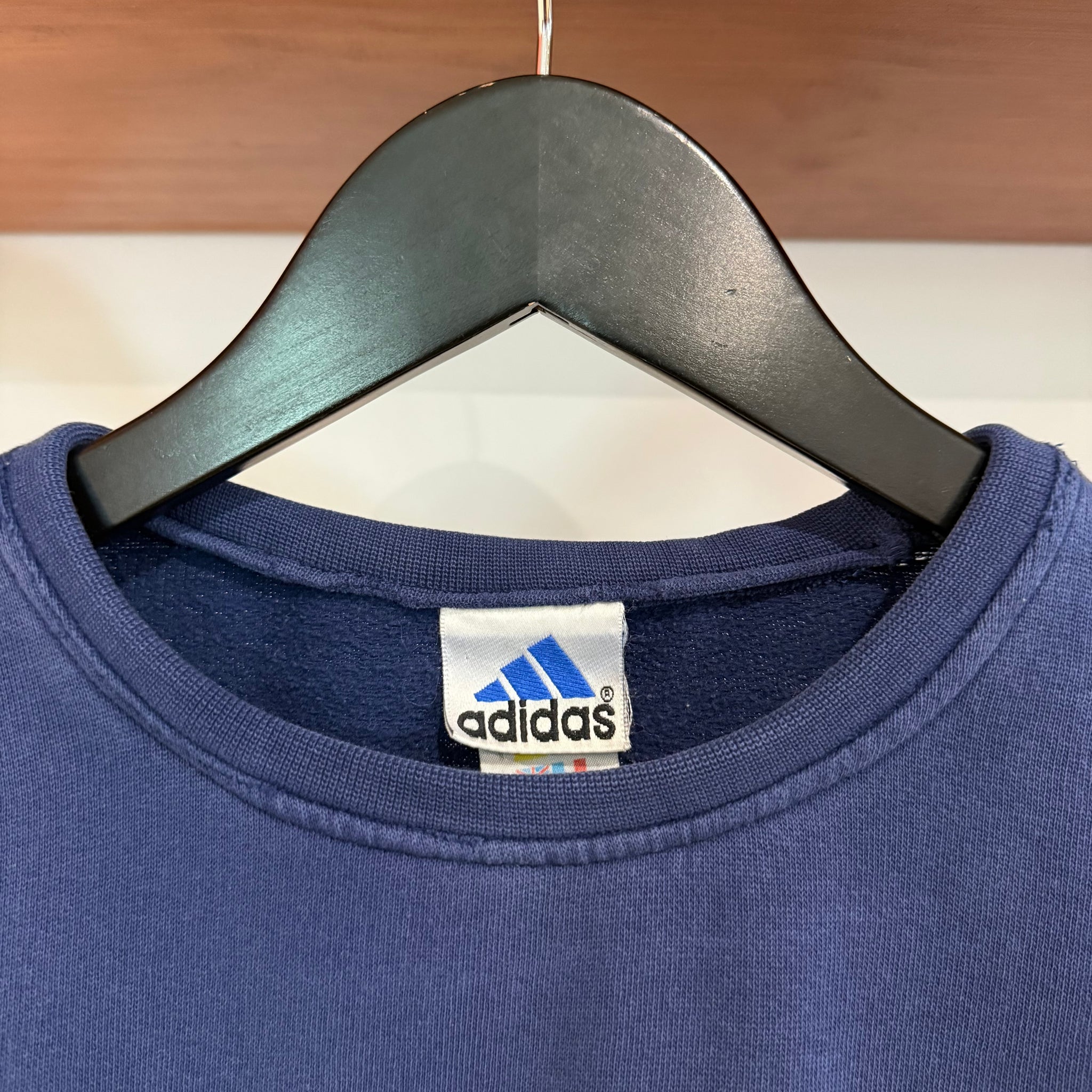 2000'S ADIDAS EMBROIDERED SWEATSHIRT - M/L