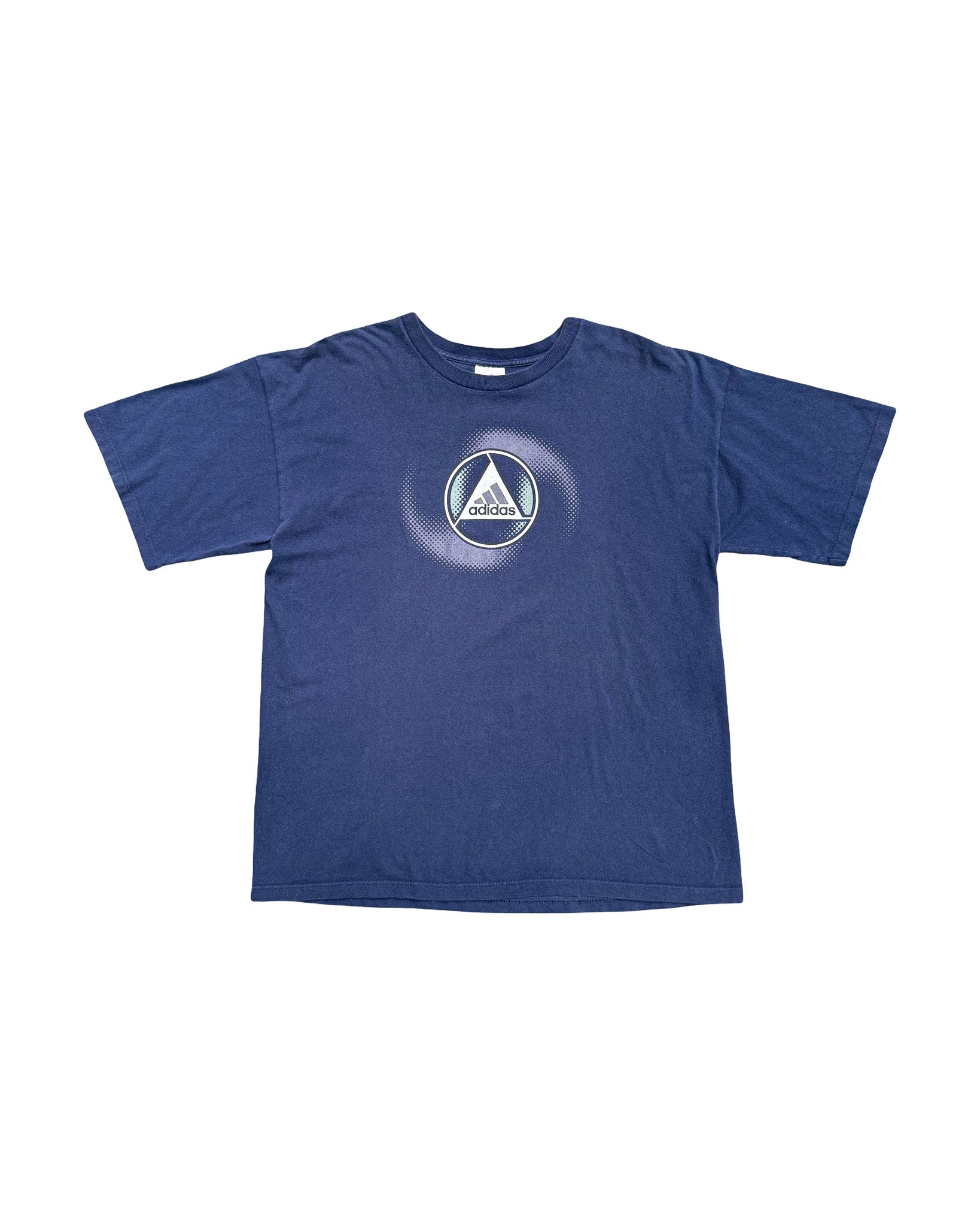 2000'S ADIDAS GRAPHIC TEE - XXL