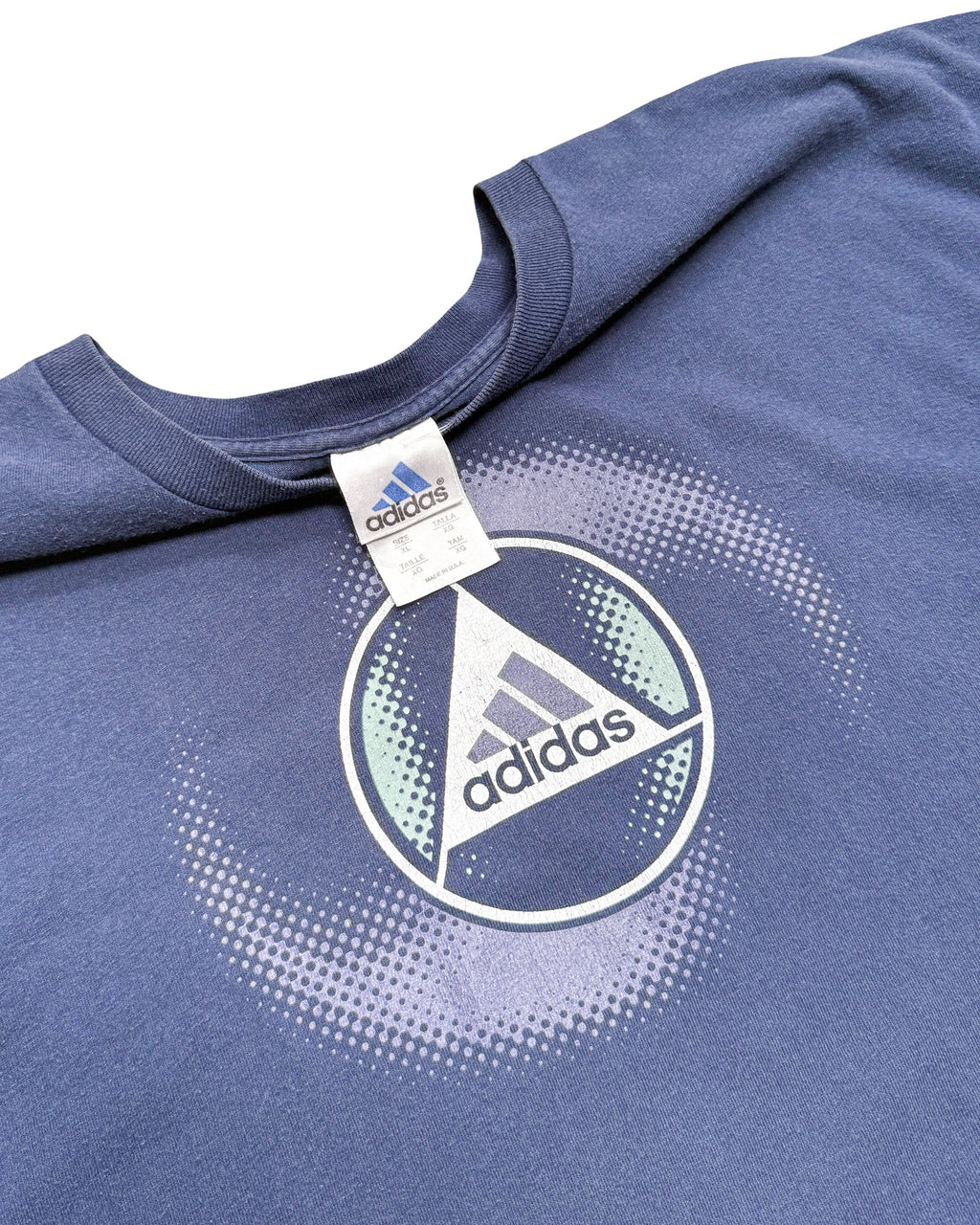 2000'S ADIDAS GRAPHIC TEE - XXL