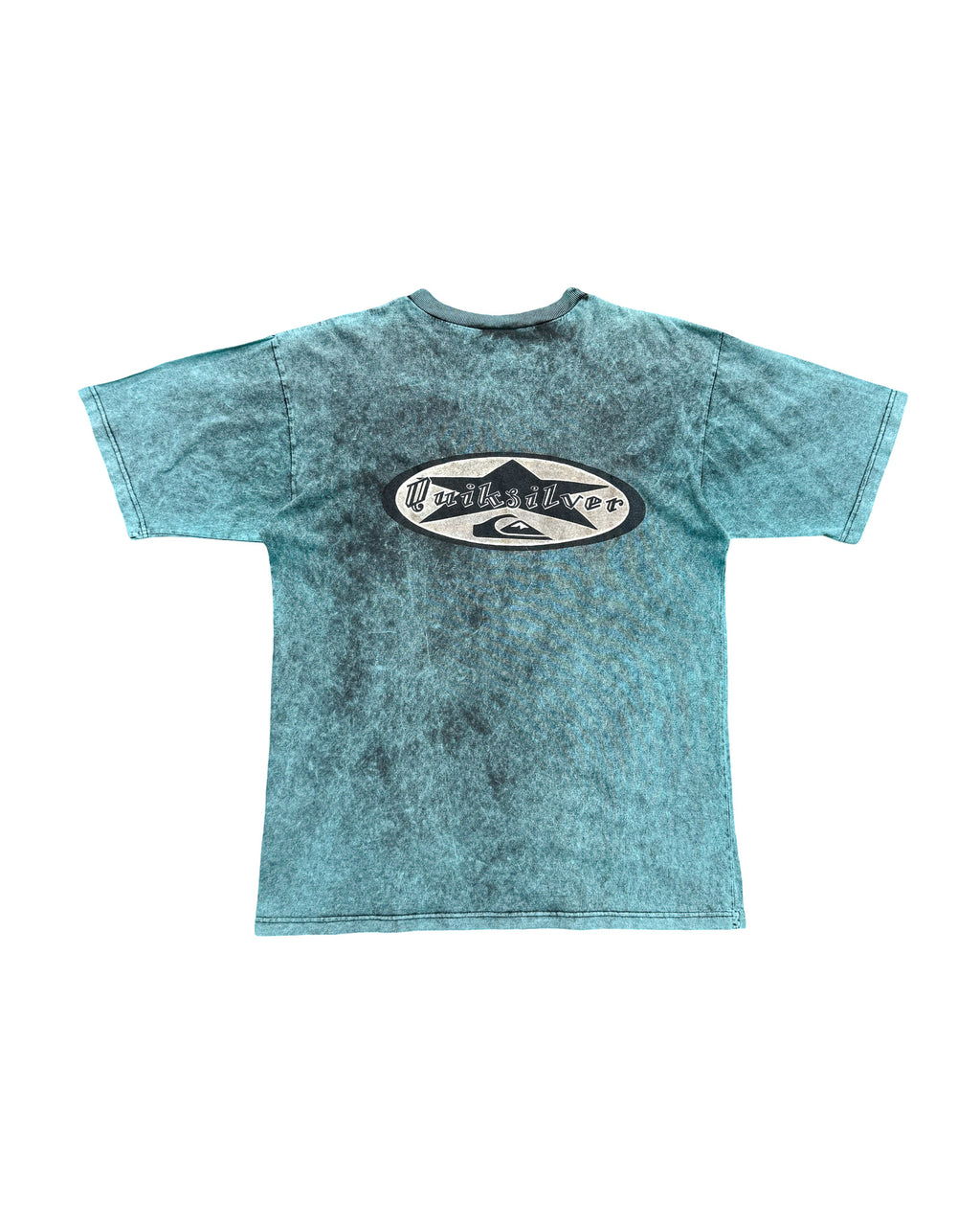 1990'S QUIKSILVER A.O.P GRAPHIC TEE - XL
