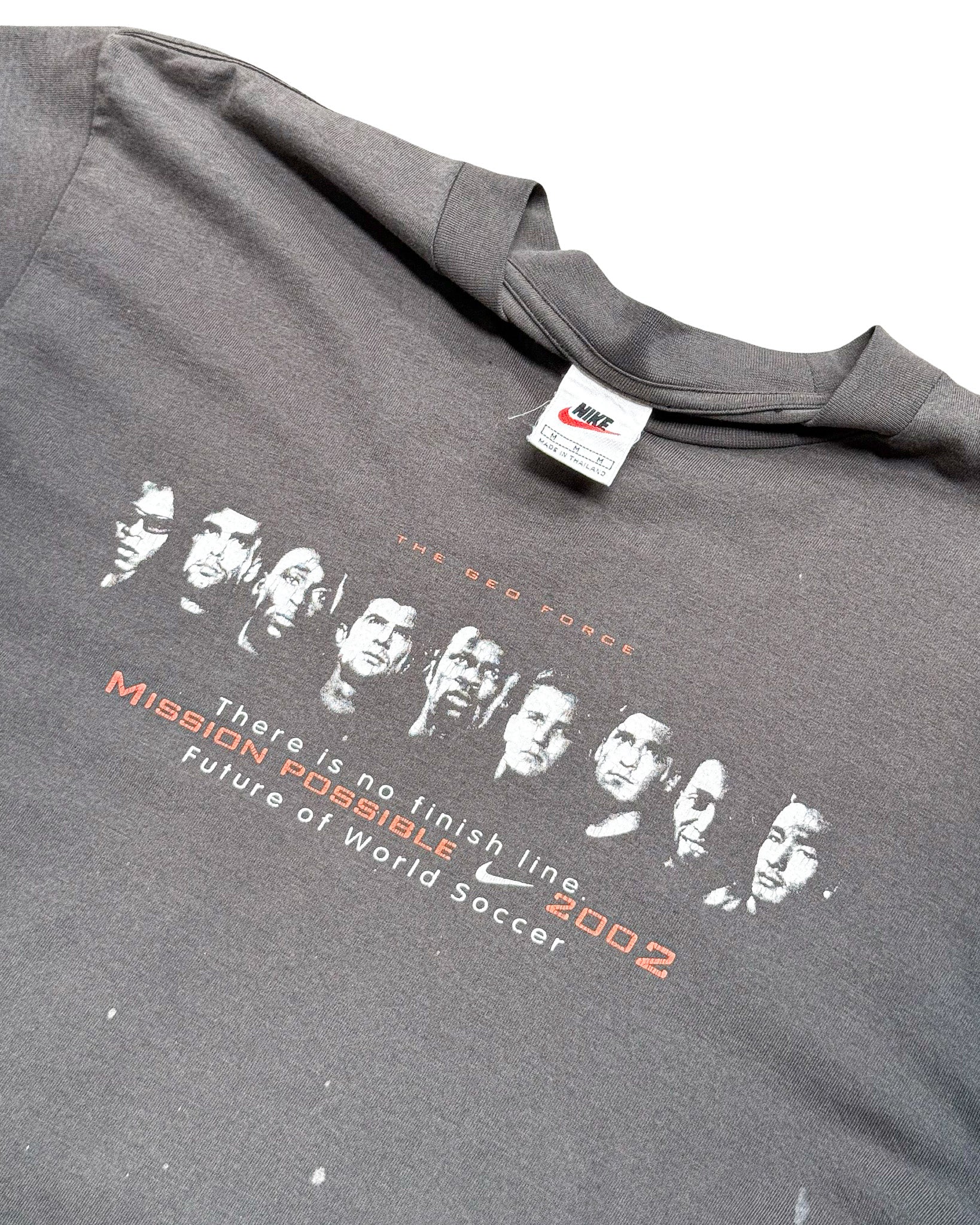 2002 NIKE SOCCER 'MISSION IMPOSSIBLE' TEE - M