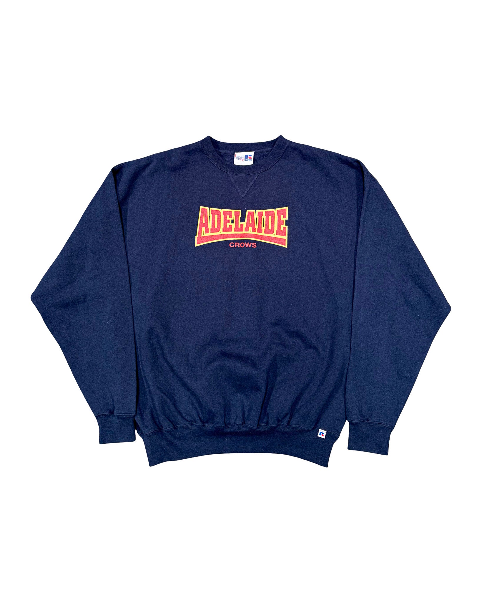 2000'S DEADSTOCK RUSSELL ATHLETIC ADELAIDE CROWS SWEATSHIRT - XXL