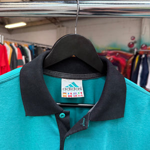 1990'S ADIDAS EQUIPMENT POLO SHIRT - M