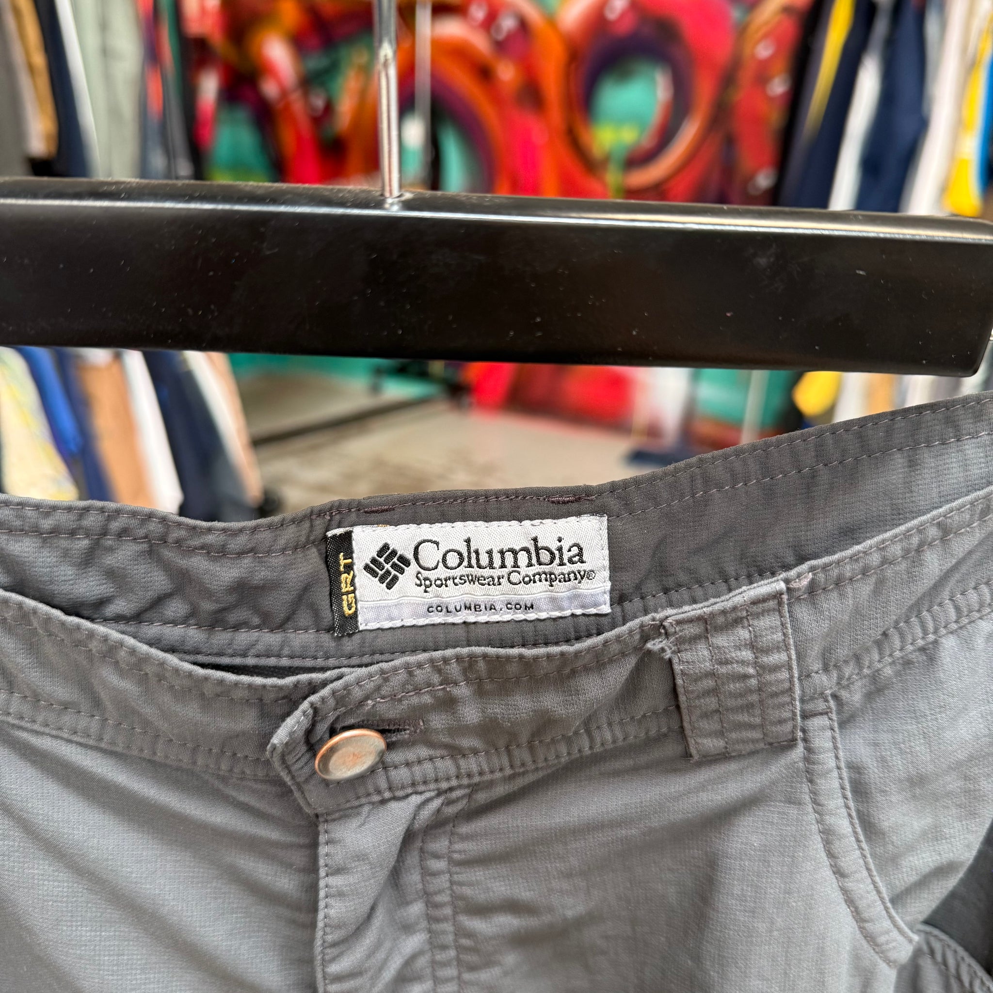 2000'S COLUMBIA GRT 3/4 CARGO SHORTS - 36