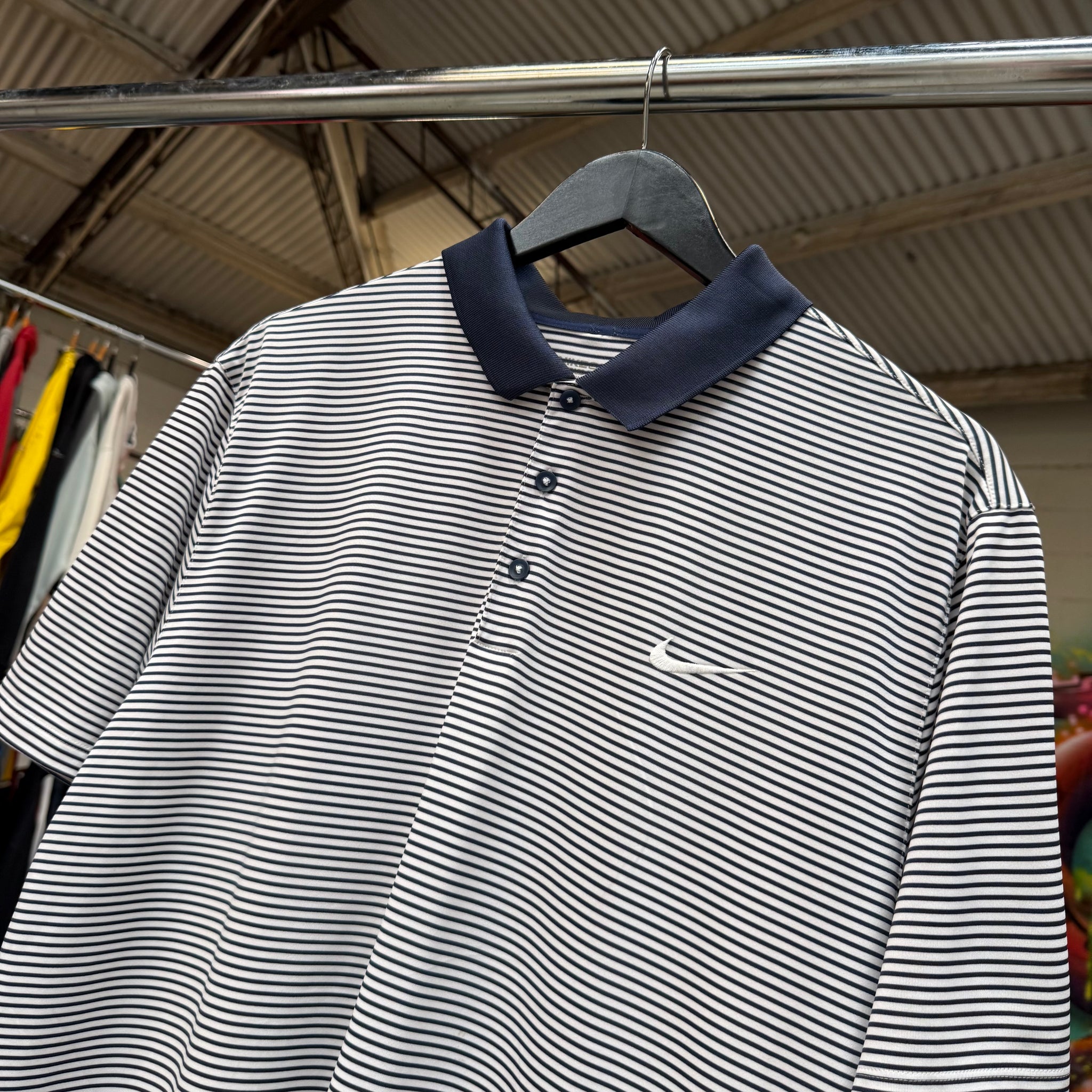 2010'S NIKE GOLF SWOOSH DRI-FIT POLO SHIRT - XL