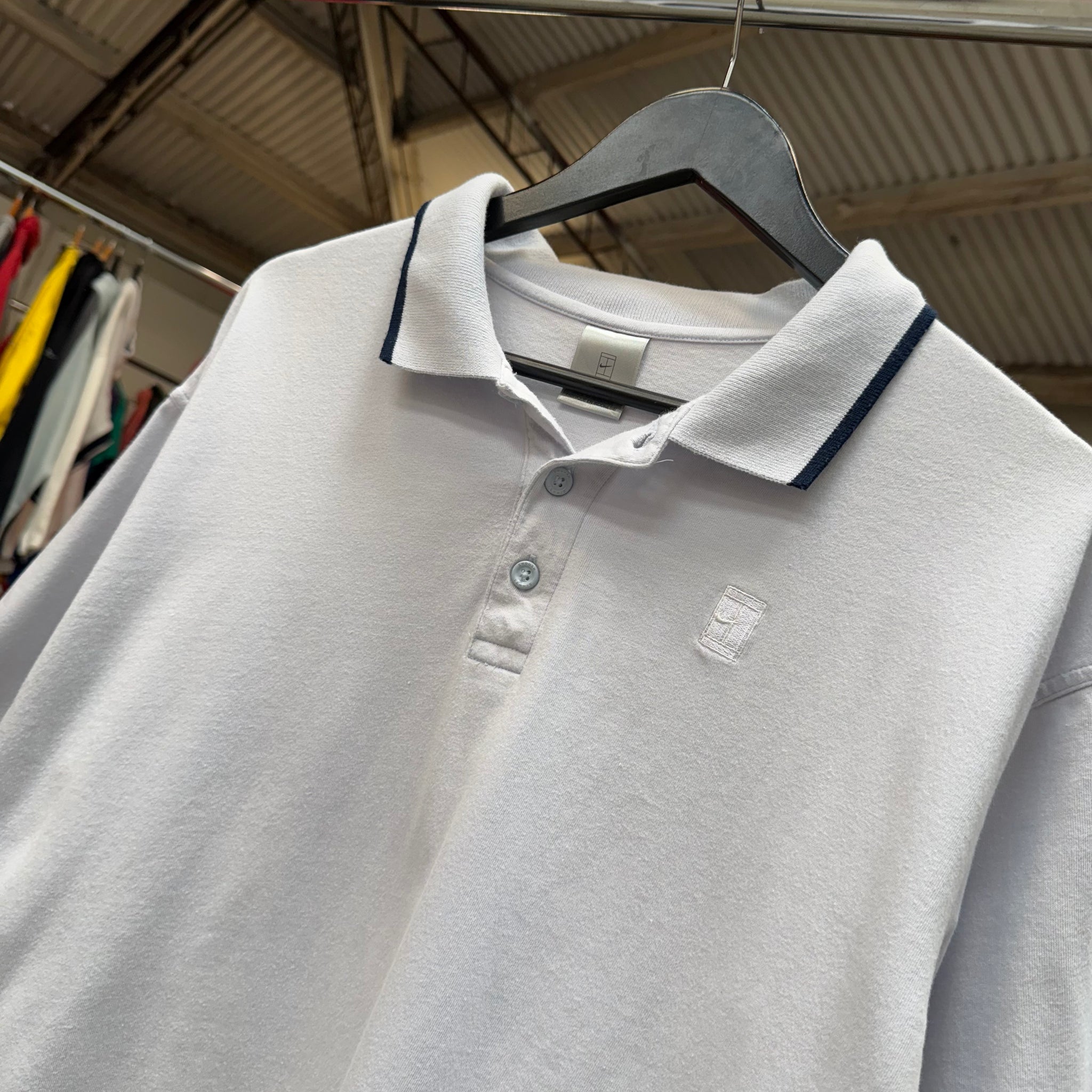 2000'S NIKE CHALLENGE COURT POLO SHIRT - L/XL