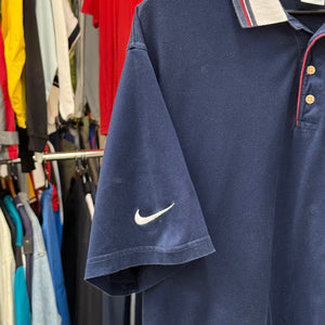1990'S NIKE CHALLENGE COURT POLO SHIRT - L