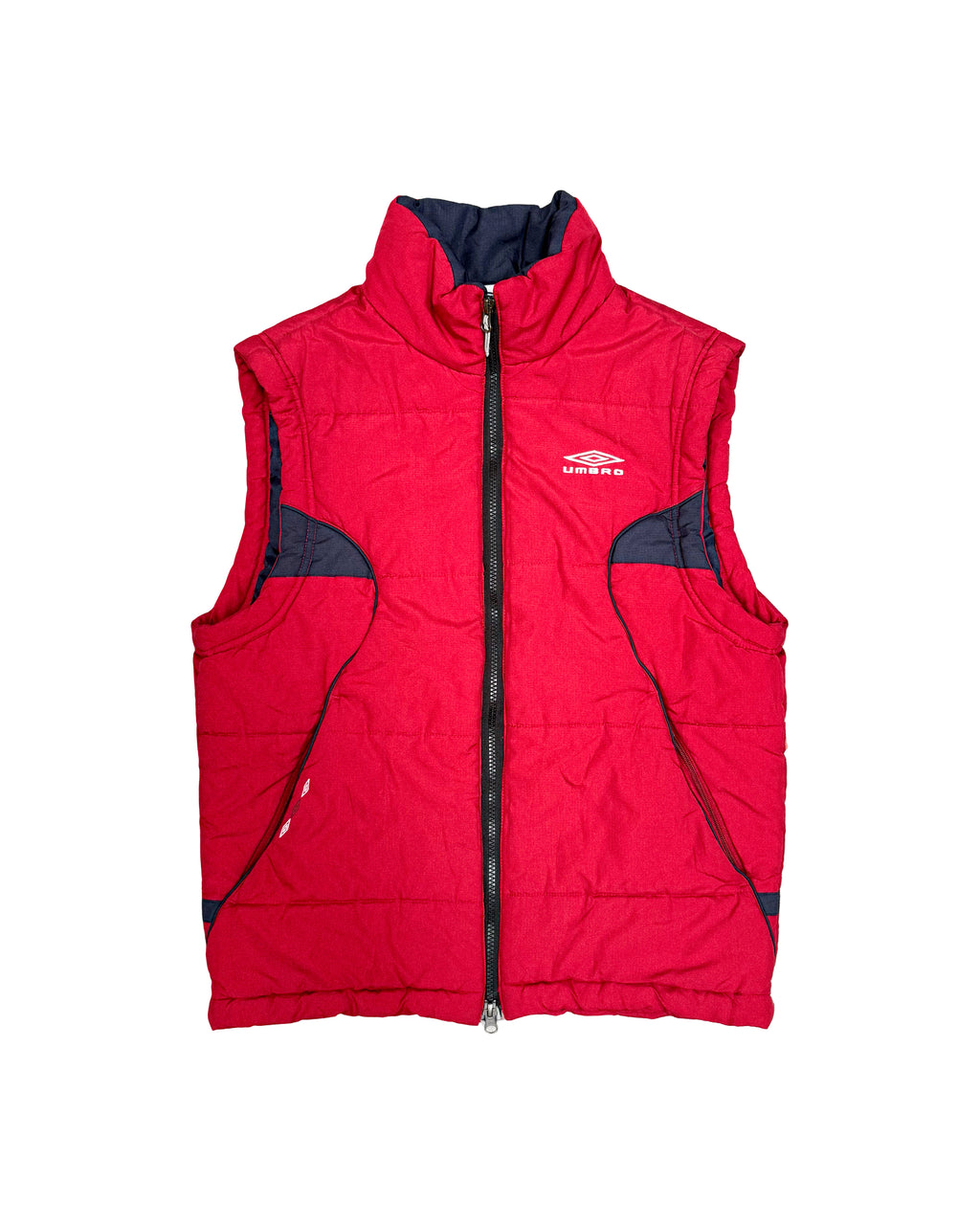 2000'S UMBRO PUFFER VEST - M