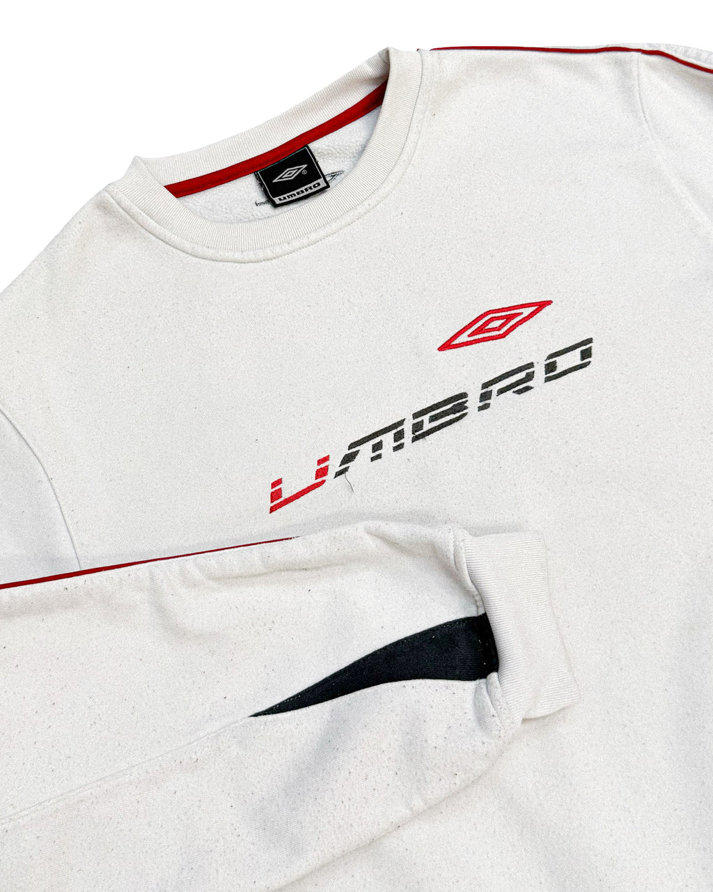 2000'S UMBRO EMBROIDERED SWEATSHIRT - L