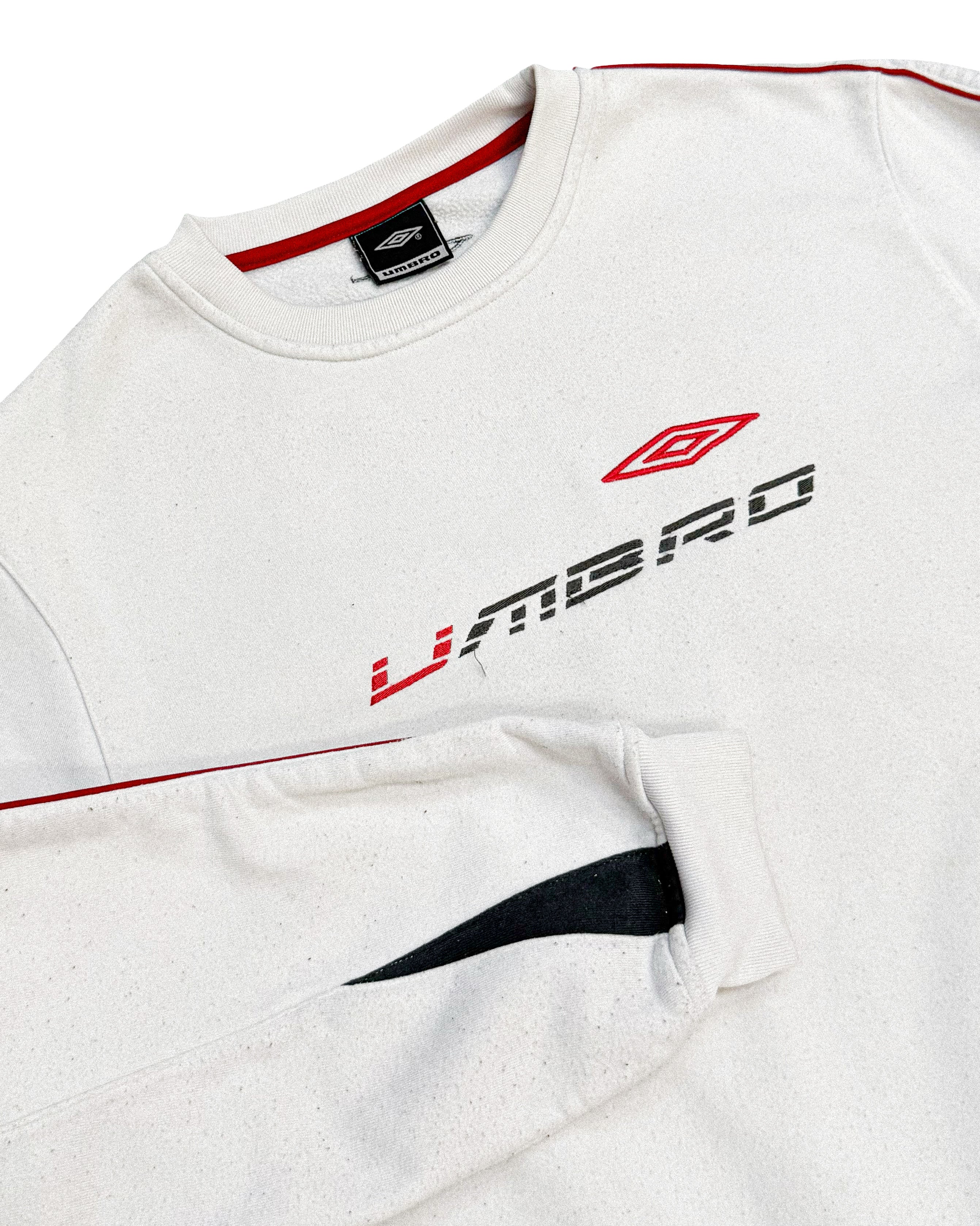 2000'S UMBRO EMBROIDERED SWEATSHIRT - L
