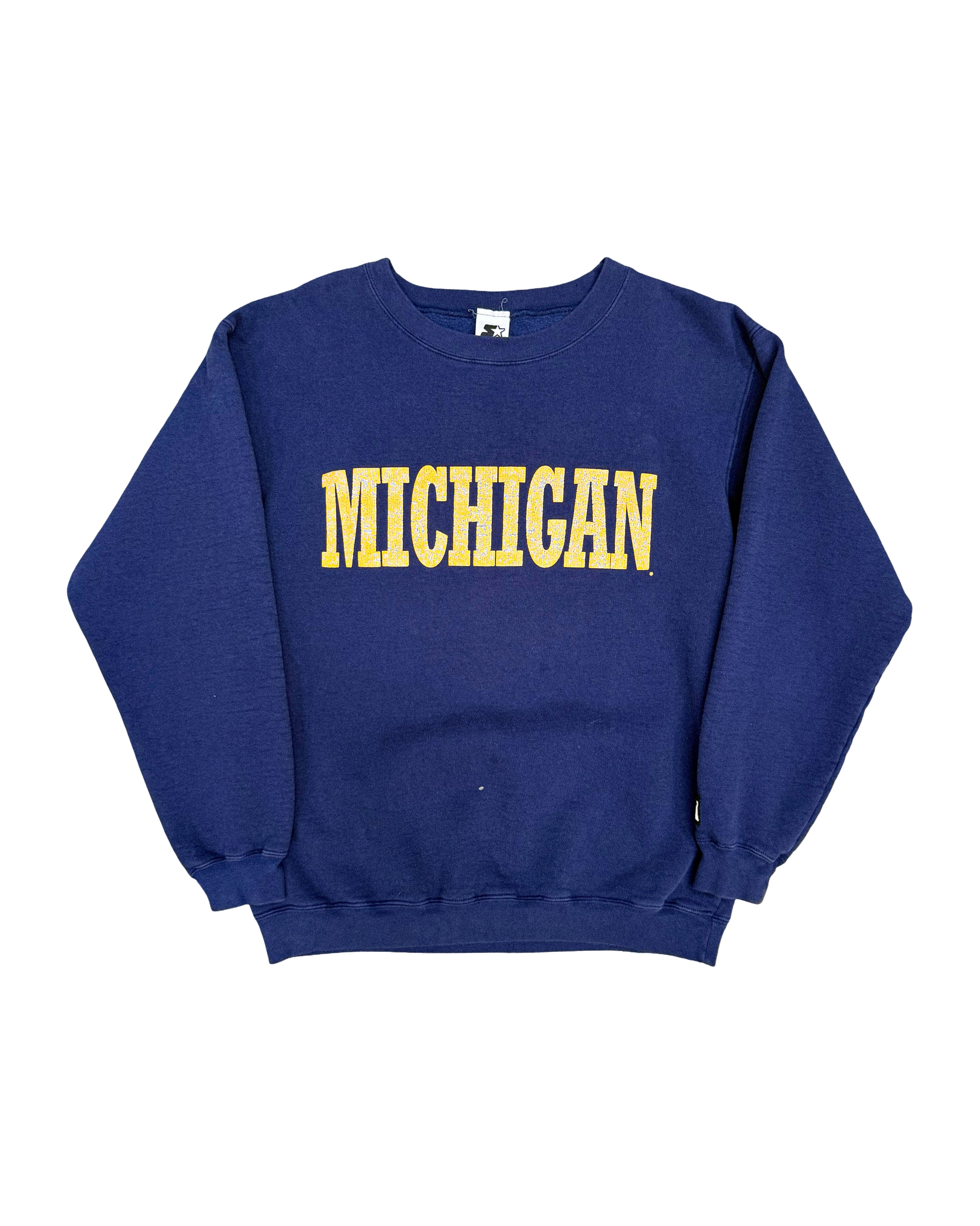 1990'S STARTER 'MICHIGAN' SWEATSHIRT - M