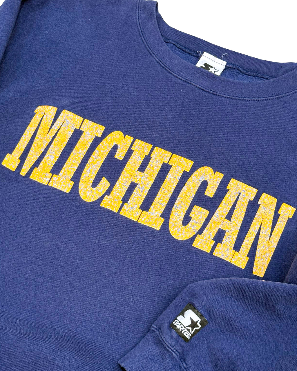 1990'S STARTER 'MICHIGAN' SWEATSHIRT - M