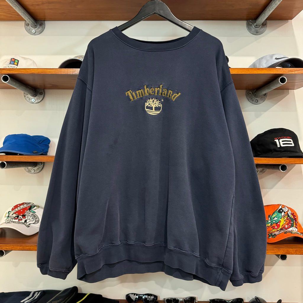 1990'S TIMBERLAND EMBROIDERED SWEATSHIRT - XXL