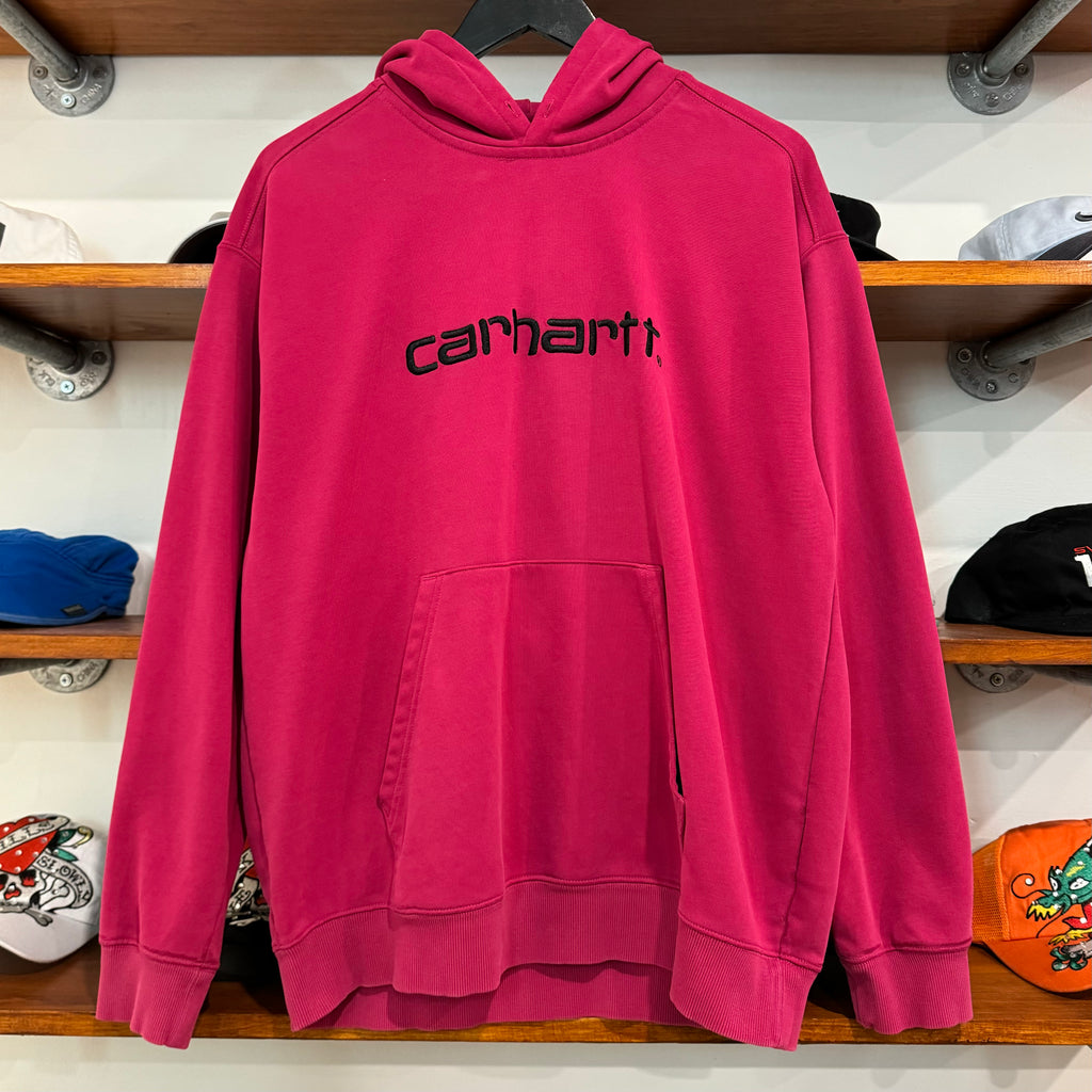 2010'S CARHARTT EMBROIDERED HOODIE - M/L