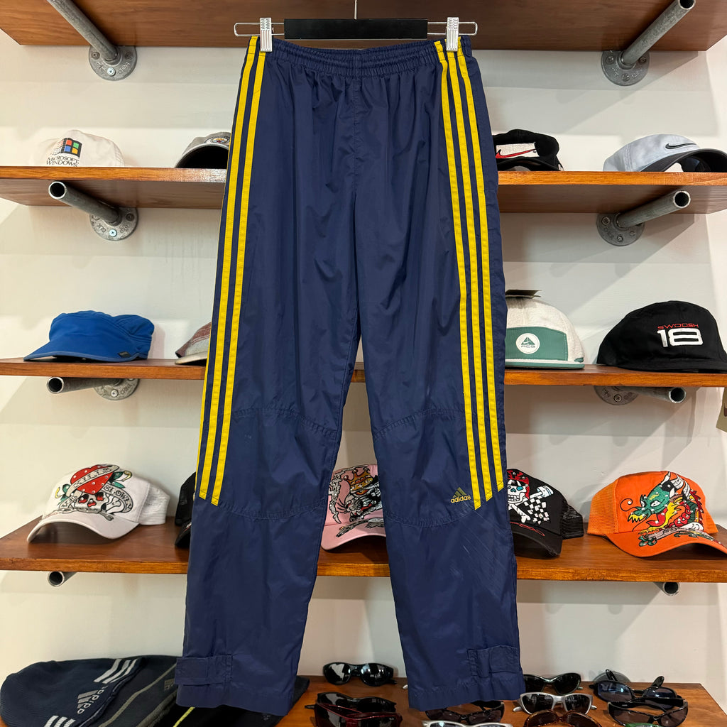 2000'S ADIDAS 3 STRIPED TRACK PANTS - S