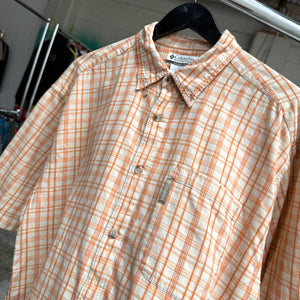 2000'S COLUMBIA PLAID BUTTON-UP - XL/XXL