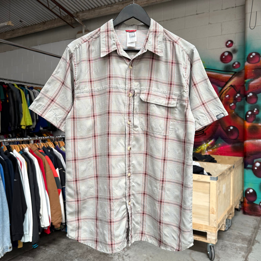 2000'S THE NORTH FACE TECH BUTTON-UP - M/L
