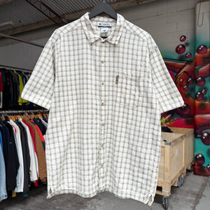 2000'S COLUMBIA PLAID BUTTON-UP - XL