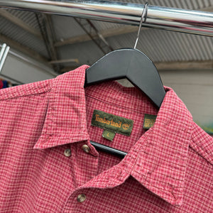 2000'S TIMBERLAND PLAID BUTTON-UP - XL/XXL