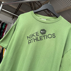 2000'S NIKE ATHLETICS GRAPHIC TEE - XL