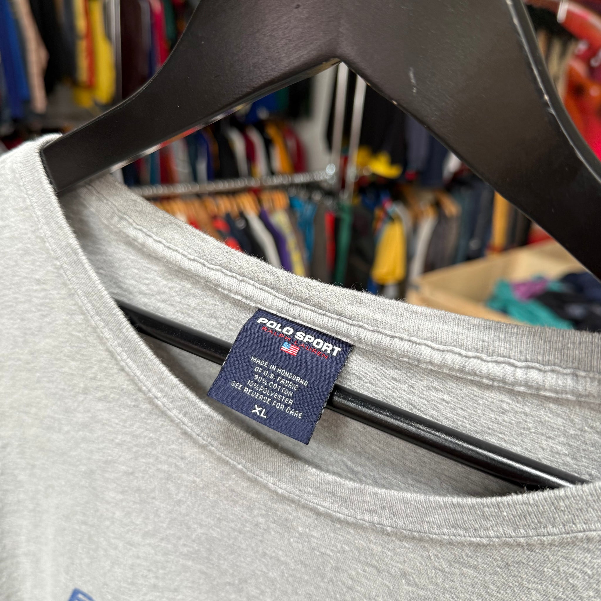 1990'S RALPH LAUREN POLO SPORT GRAPHIC TEE - XL
