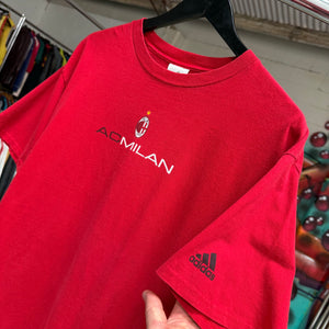 2000'S ADIDAS AC MILAN FOOTBALL TEE - M/L