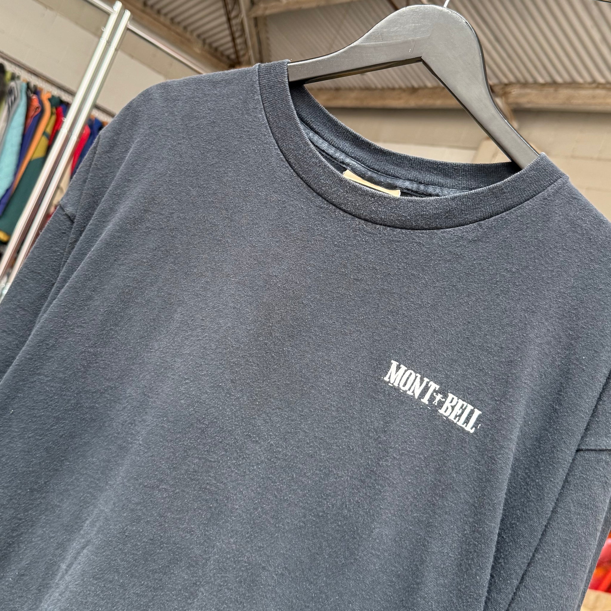 1990'S MONTBELL GRAPHIC TEE - XL