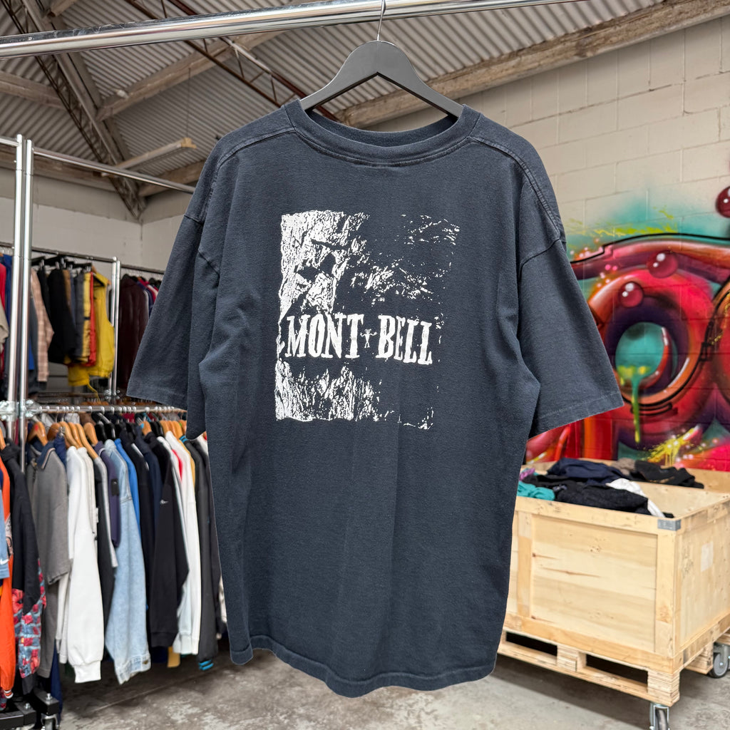 1990'S MONTBELL GRAPHIC TEE - XL