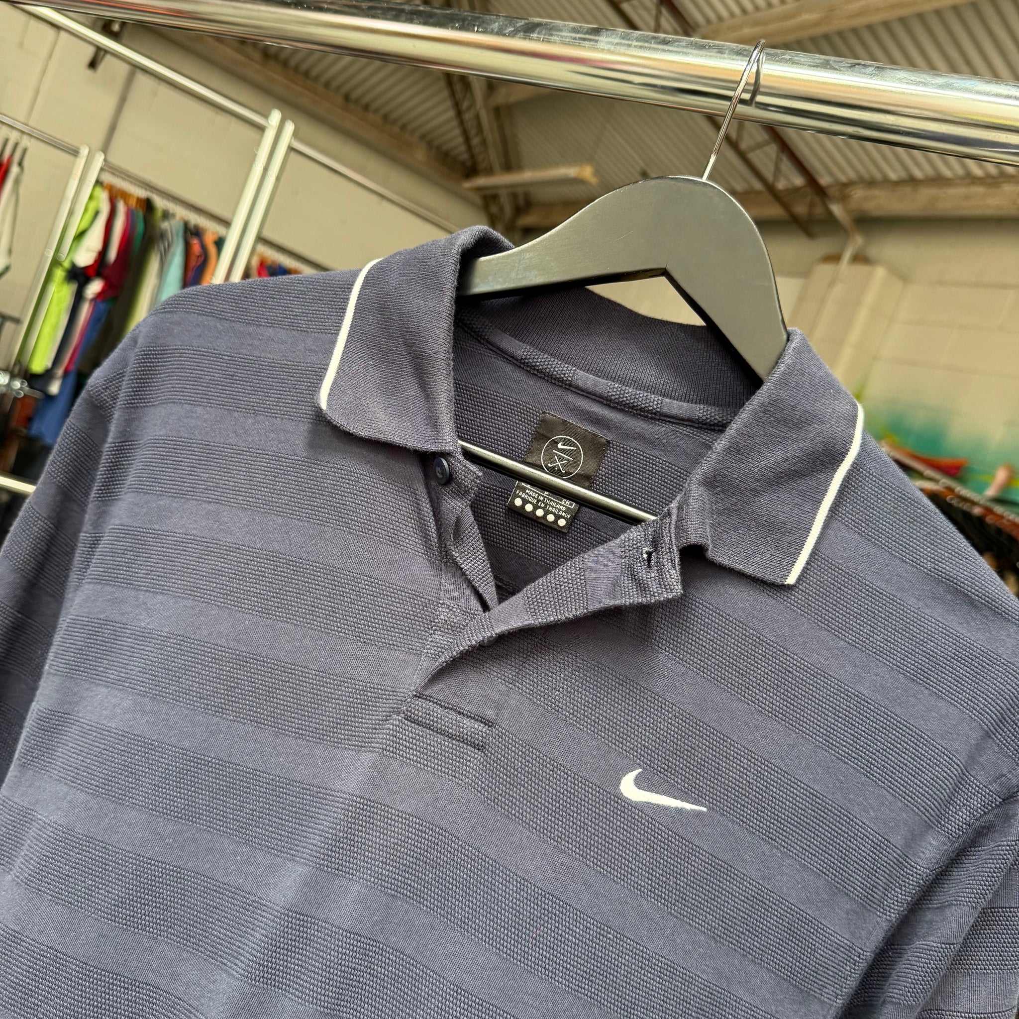2000'S NIKE GOLF POLO SHIRT - M/L